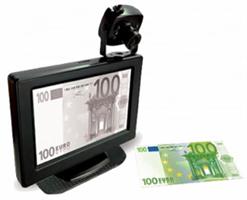 RILEVATORE DI BANCONOTE INFRAROSSI IR TELECAMERA