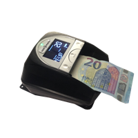 STAFFA FISSAGGIO RILEVATORE DI BANCONOTE SU PIANO