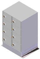 CASSAFORTE MODULARE CON SERRATURA